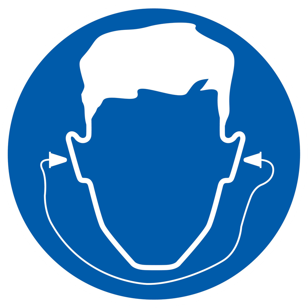 PANNEAU BOUCHONS D'OREILLES OBLIGATOIRES Ø300MM TALIAPLAST - 722597