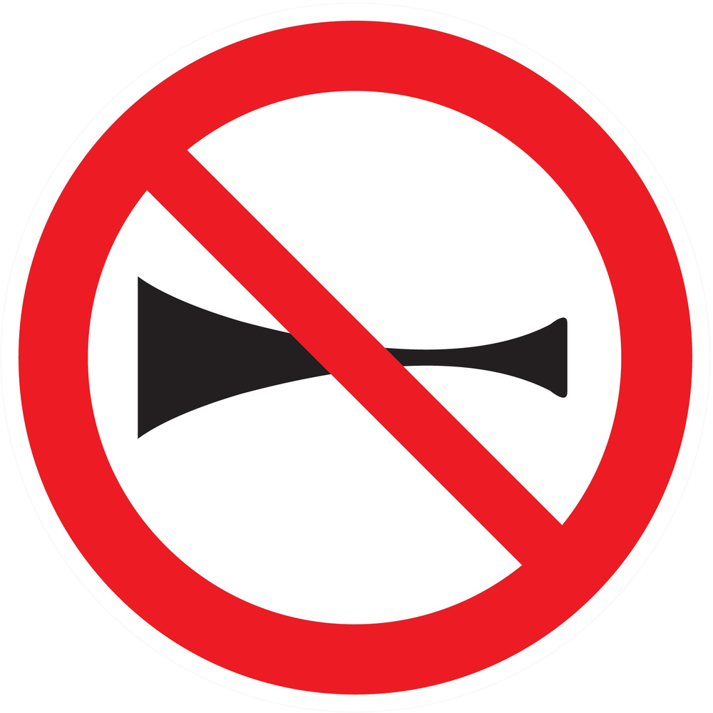 Adhesif Klaxon interdit TALIAPLAST - 724267