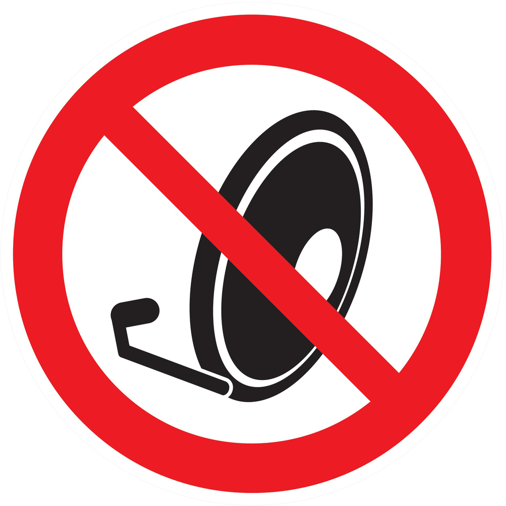 Panneau adhésif PARABOLES INTERDITES Ø80MM TALIAPLAST - 724337