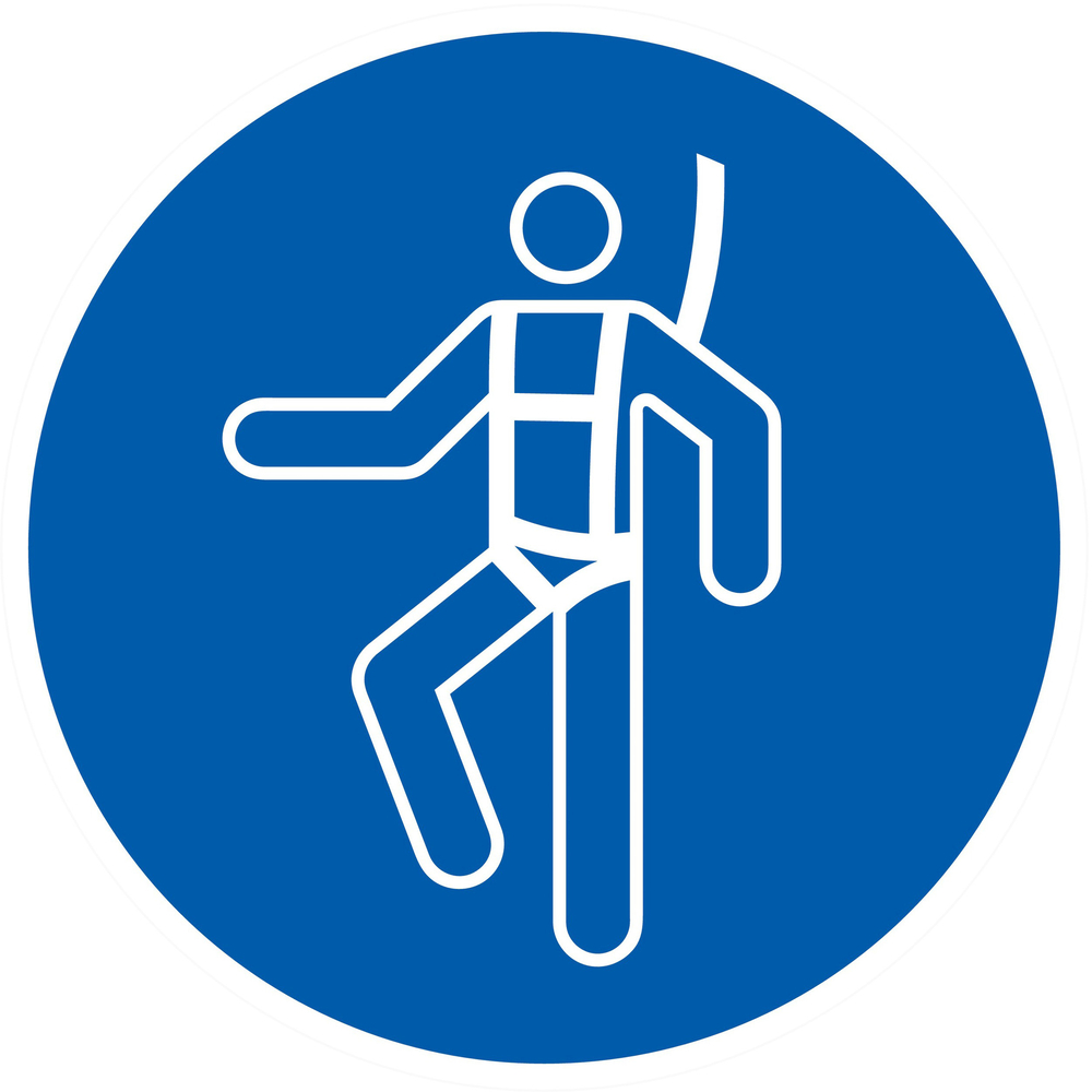 PANNEAU HARNAIS DE SECURITE OBLIGATOIRE Ø80MM TALIAPLAST - 724542