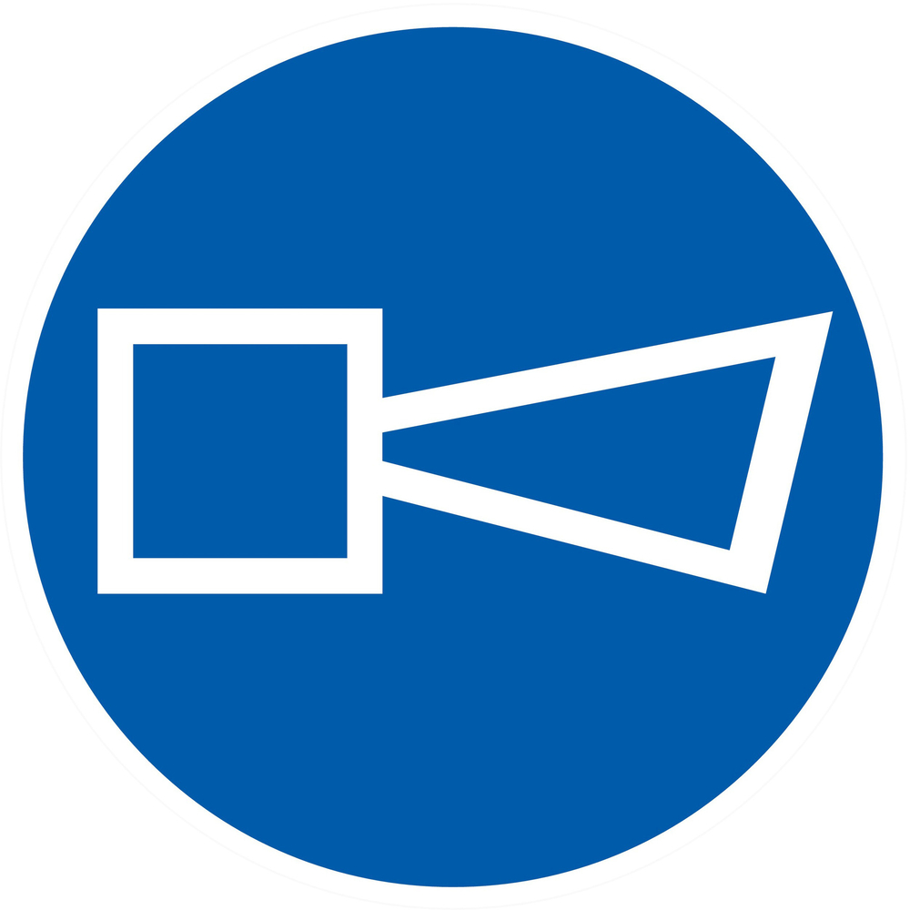 Panneau adhésif ALARME OBLIGATOIRE Ø80MM TALIAPLAST - 724567