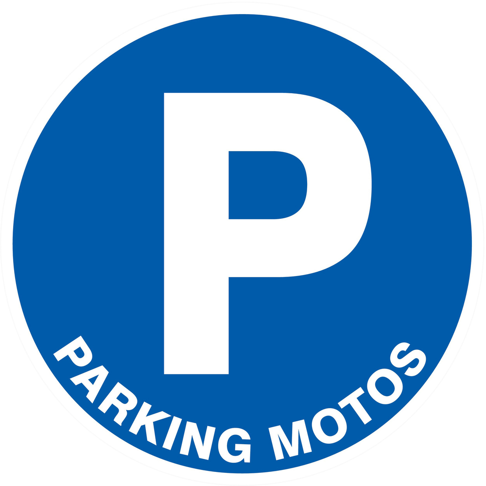 PANNEAU PARKING MOTOS Ø80MM TALIAPLAST - 724576