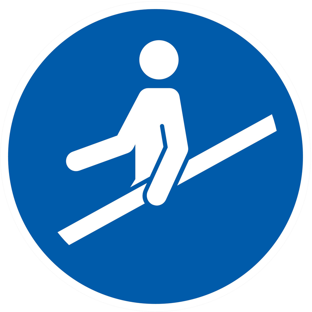 PANNEAU UTILISER LA MAIN COURANTE Ø80MM TALIAPLAST - 724592