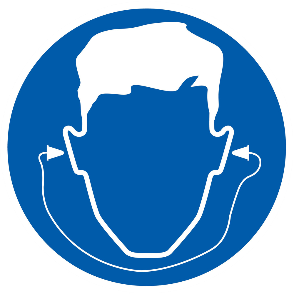 PANNEAU BOUCHONS D'OREILLES OBLIGATOIRES Ø80MM TALIAPLAST - 724597