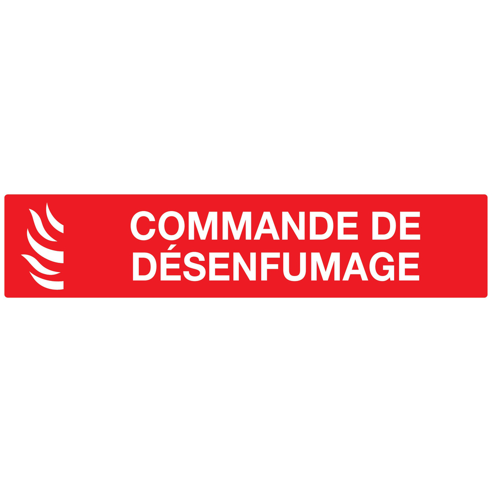 PANNEAU COMMANDE DE DESENFUMAGE 330X75MM TALIAPLAST - 725117