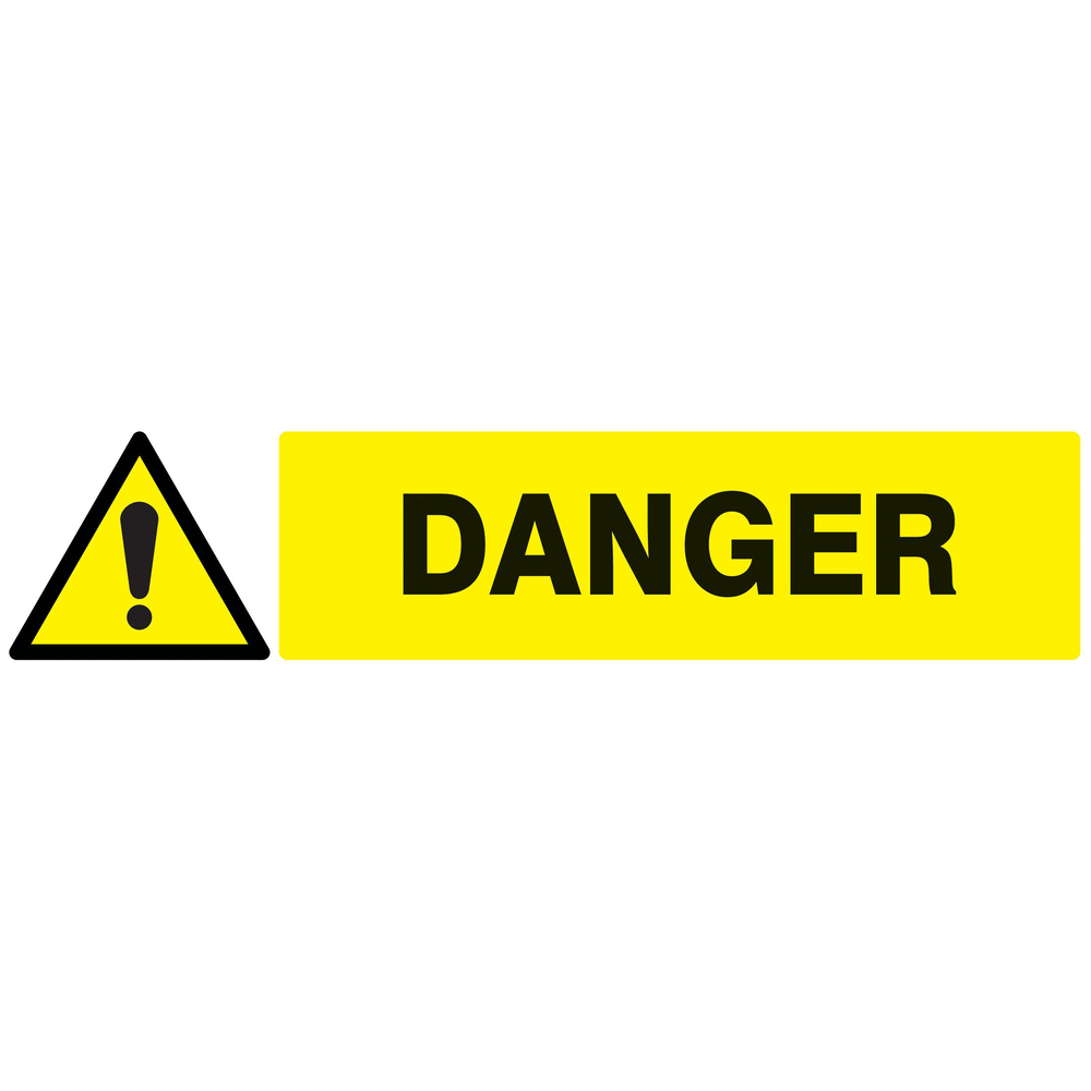 Panneau adhésif DANGER 330X75MM TALIAPLAST - 725304
