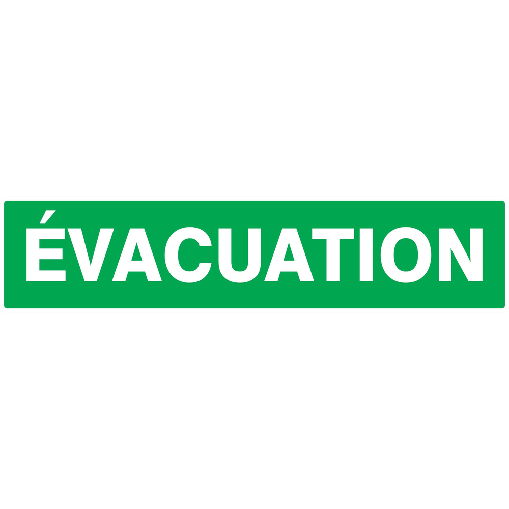 PANNEAU EVACUATION 330X75MM TALIAPLAST - 725405