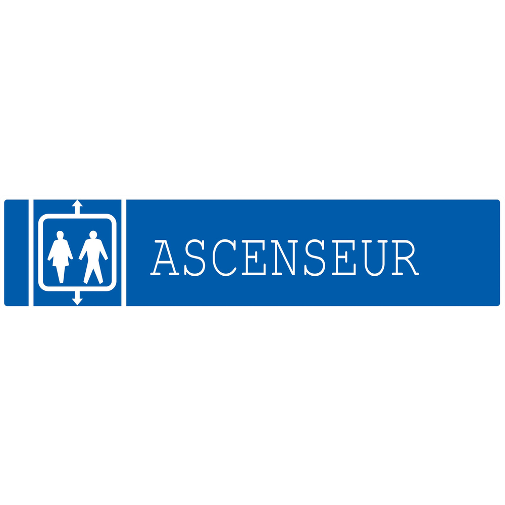 Panneau adhésif ASCENSEUR 330X75MM TALIAPLAST - 725602
