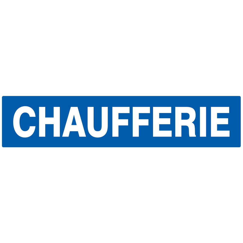 Panneau adhésif CHAUFFERIE 330X75MM TALIAPLAST - 725611