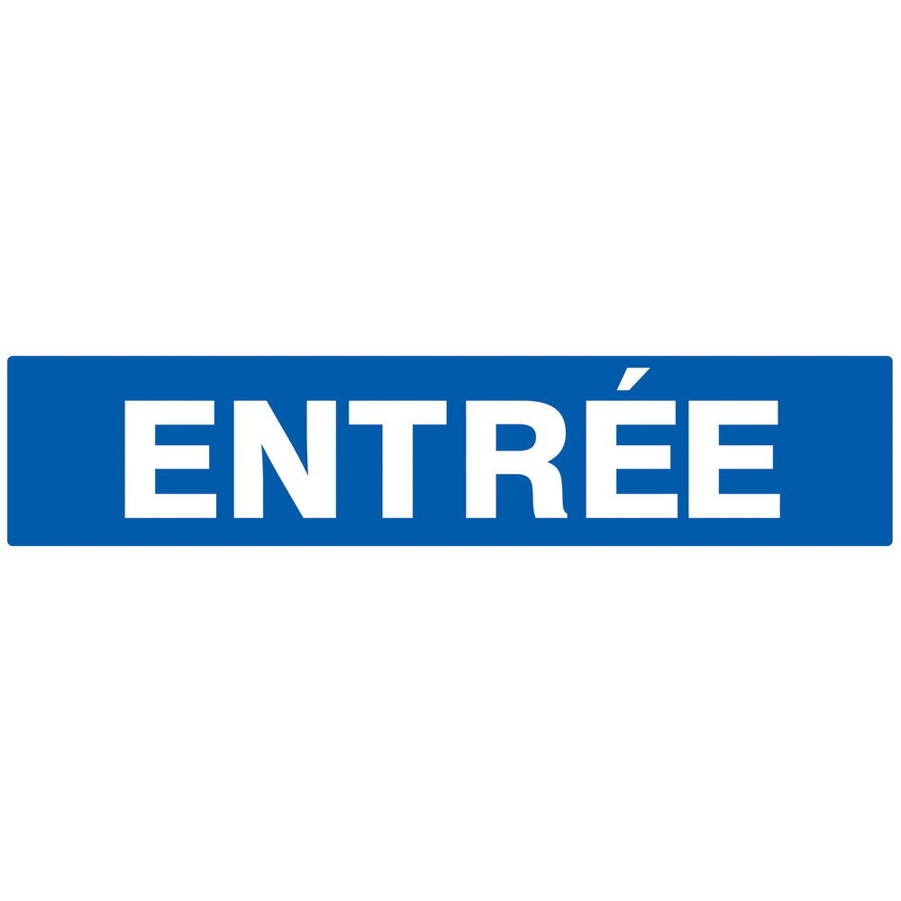 Panneau adhésif ENTREE 330X75MM TALIAPLAST - 725614