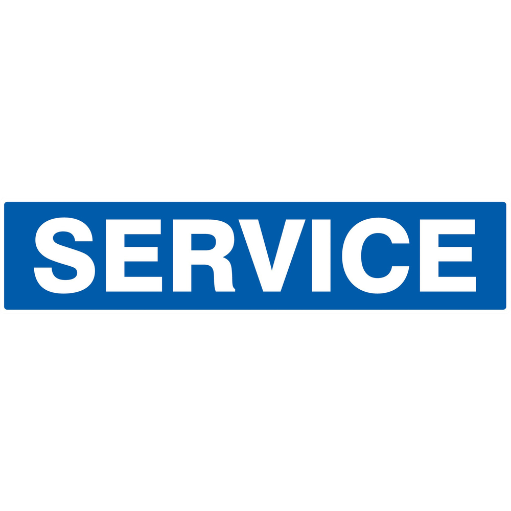 Panneau adhésif SERVICE 330X75MM TALIAPLAST - 725629