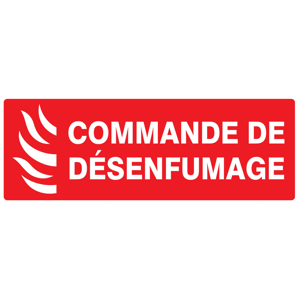 PANNEAU COMMANDE DE DESENFUMAGE 330X120MM TALIAPLAST - 726117