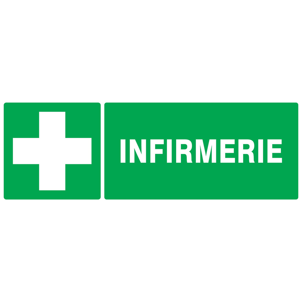 PANNEAU INFIRMERIE 330X120MM TALIAPLAST - 726408