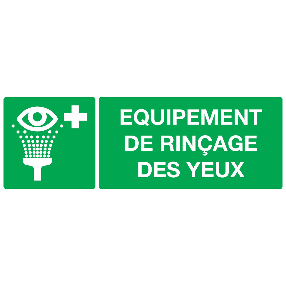 Equipement de rincage des yeux 330x120mm TALIAPLAST - 726409