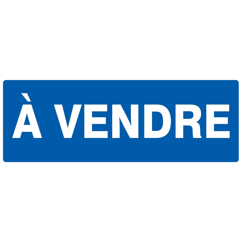 Panneau adhésif A VENDRE 330X120MM TALIAPLAST - 726607
