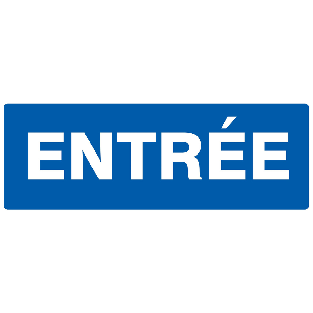 Panneau adhésif ENTREE 330X120MM TALIAPLAST - 726614