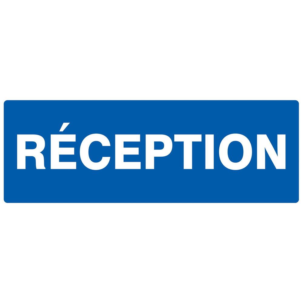 Panneau adhésif RECEPTION 330X120MM TALIAPLAST - 726624