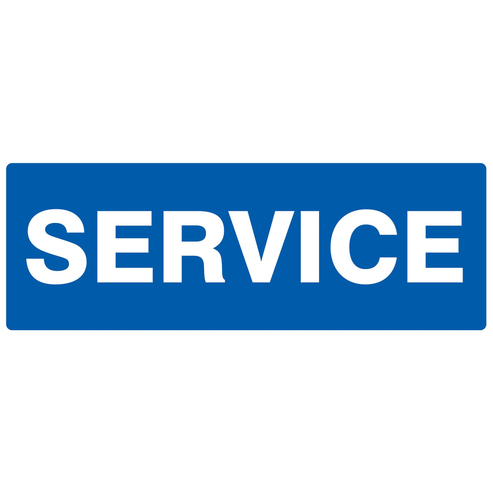 Panneau adhésif SERVICE 330X120MM TALIAPLAST - 726629