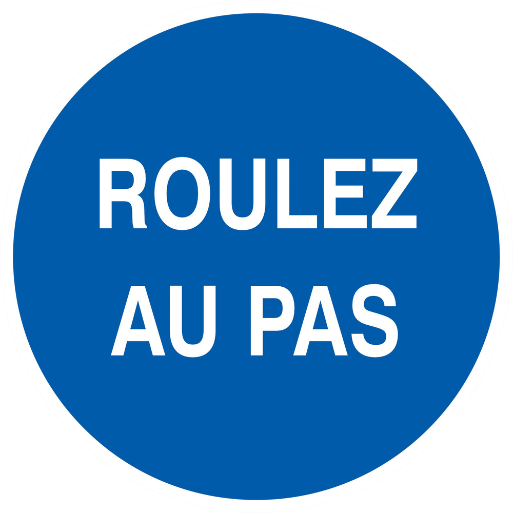PANNEAU ROULEZ AU PAS Ø180MM TALIAPLAST - 727520