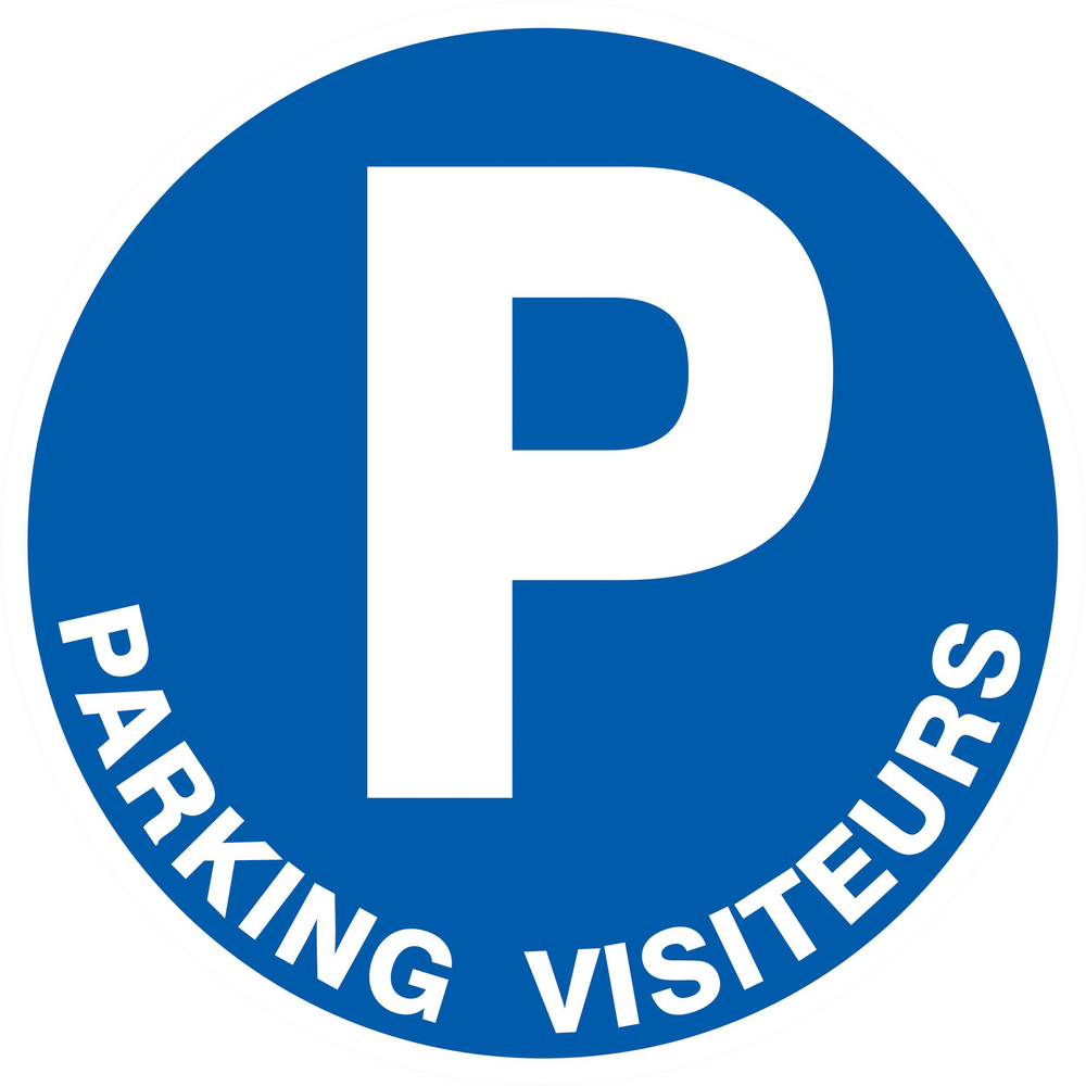 PANNEAU PARKING VISITEURS Ø180MM TALIAPLAST - 727523