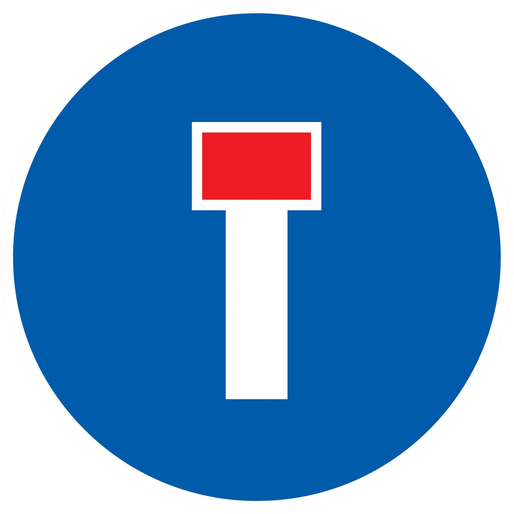 Voie sans issue d.180mm