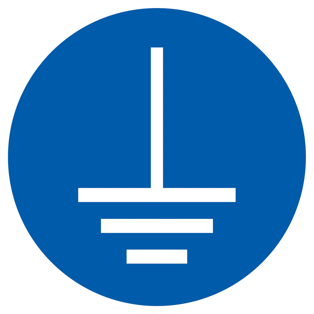 PANNEAU MISE A LA TERRE OBLIGATOIRE Ø180MM TALIAPLAST - 727589