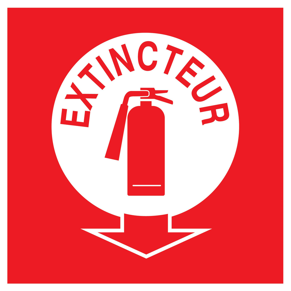 PANNEAU EXTINCTEUR 200X200MM TALIAPLAST - 728113