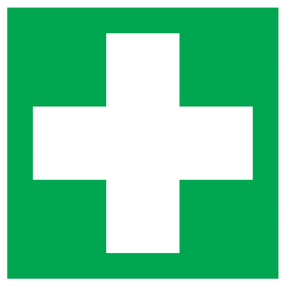 PANNEAU PREMIER SECOURS 200X200MM TALIAPLAST - 728405