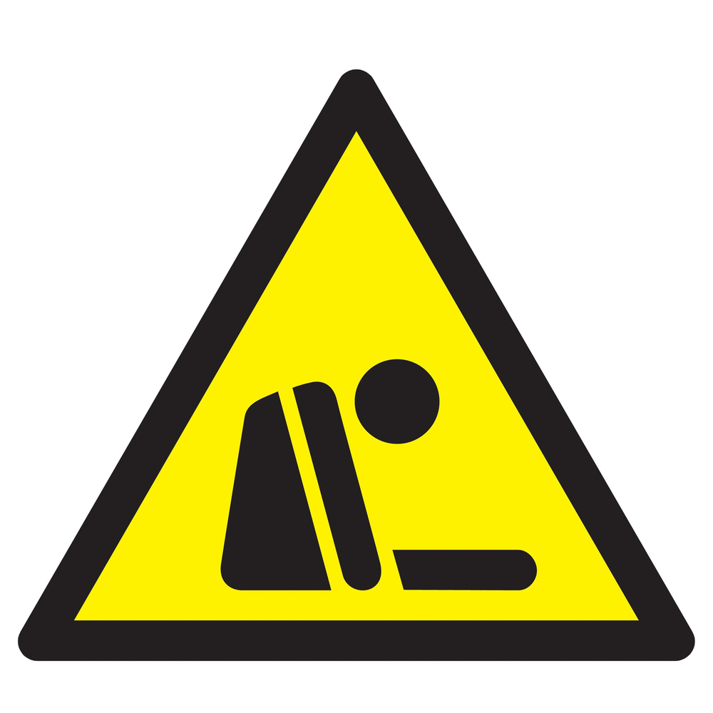 Panneau adhésif DANGER RISQUE D'ASPHYXIE 300X300X300MM TALIAPLAST - 729322