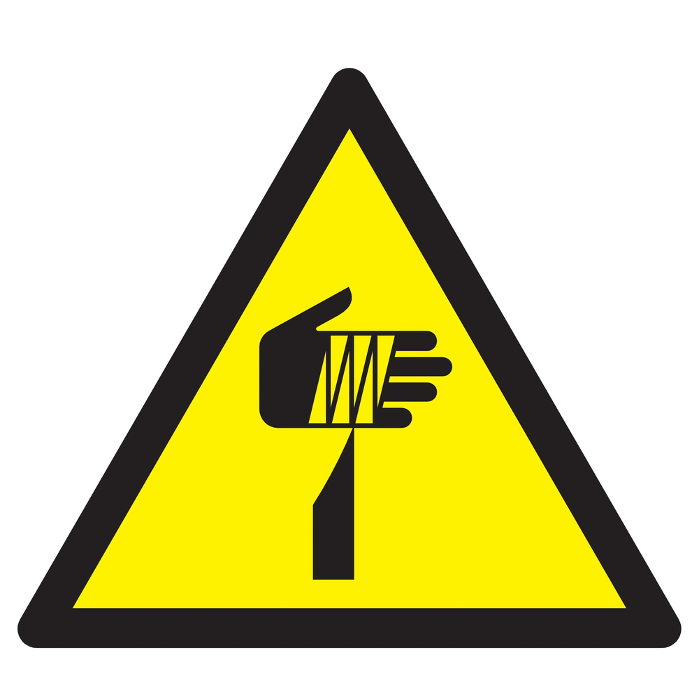 Panneau adhésif DANGER, ELEMENT POINTU 300X300X300MM TALIAPLAST - 729360