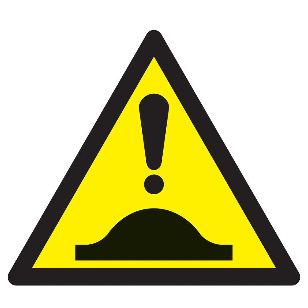 Panneau adhésif DANGER DOS D'ANE 300X300X300MM TALIAPLAST - 729363