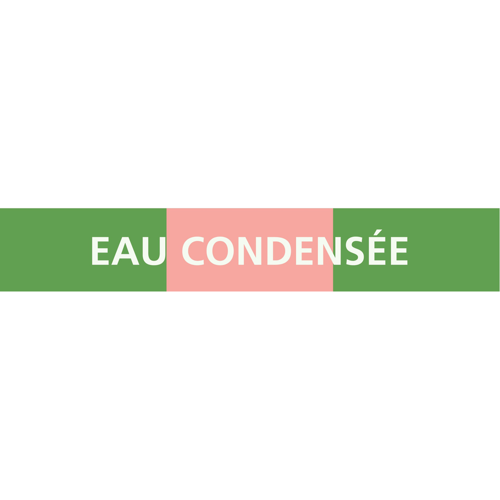PANNEAU EAU CONDENSÉE 312X52MM (10 ADHESIFS POUR TUYAUTERIE) TALIAPLAST - 730131