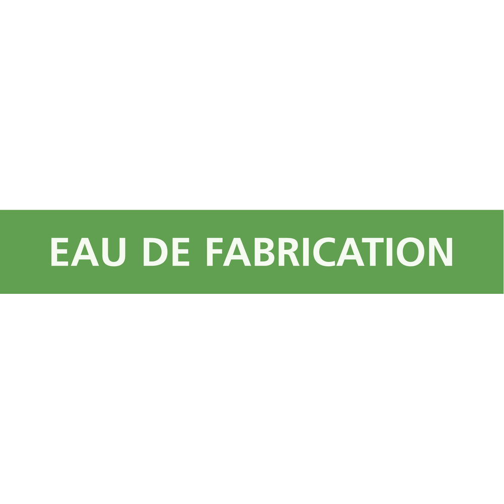 PANNEAU EAU DE FABRICATION 312X52MM (10 ADHESIFS TUYAUTERIE) TALIAPLAST - 730142
