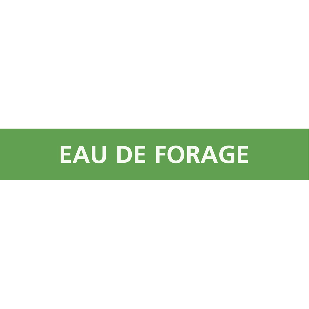 PANNEAU EAU DE FORAGE 312X52MM (10 ADHESIFS POUR TUYAUTERIE) TALIAPLAST - 730143