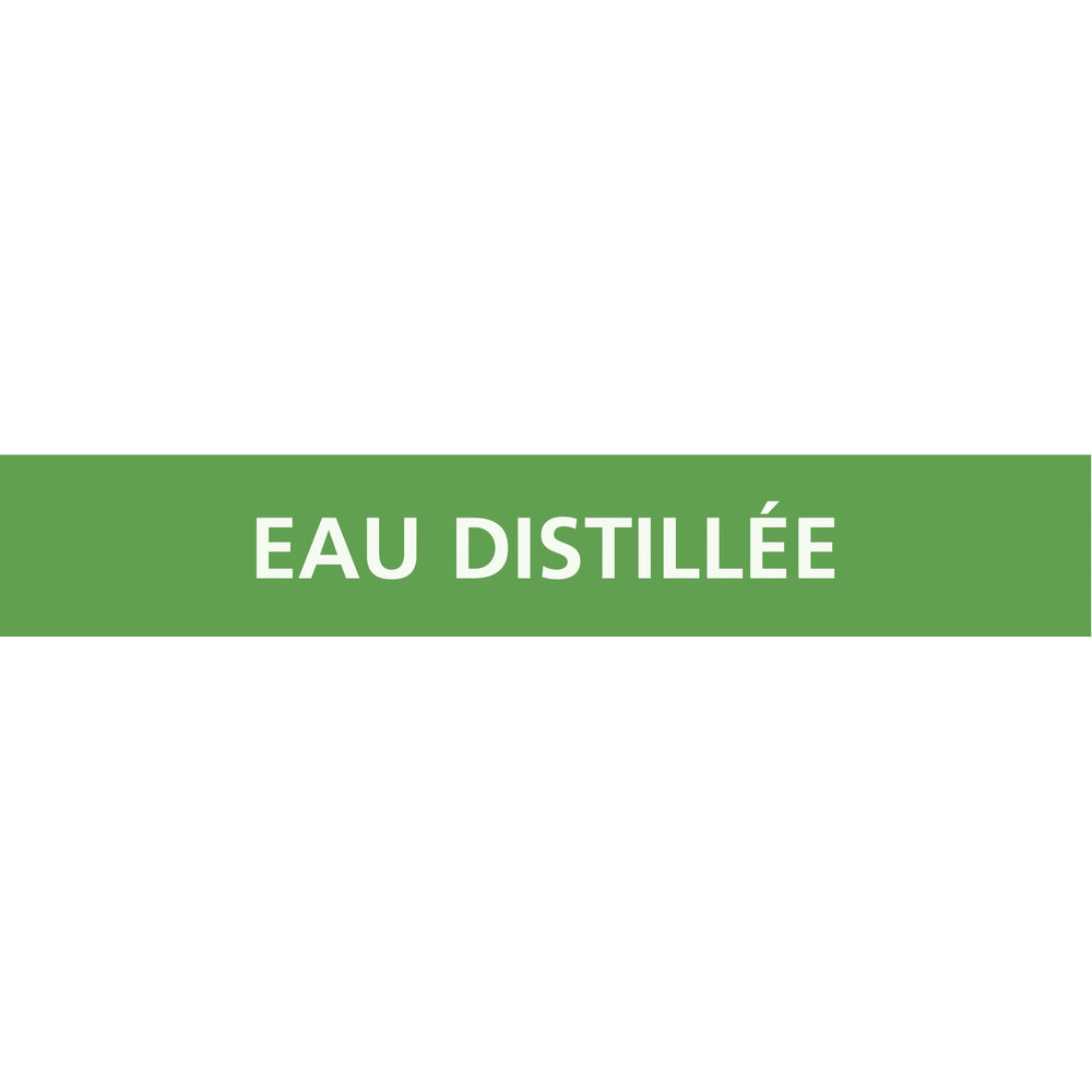 PANNEAU EAU DISTILLÉE 312X52MM (10 ADHESIFS POUR TUYAUTERIE) TALIAPLAST - 730159