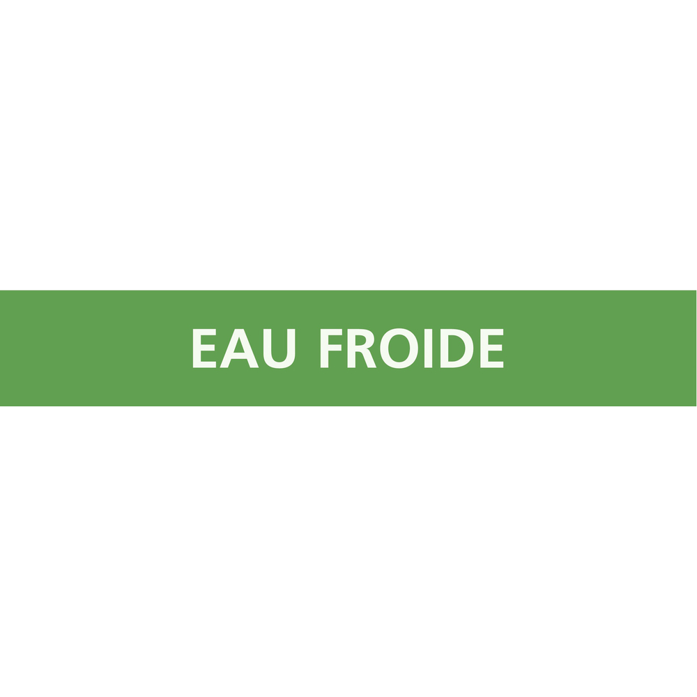 PANNEAU EAU FROIDE 312X52MM (10 ADHESIFS POUR TUYAUTERIE) TALIAPLAST - 730165