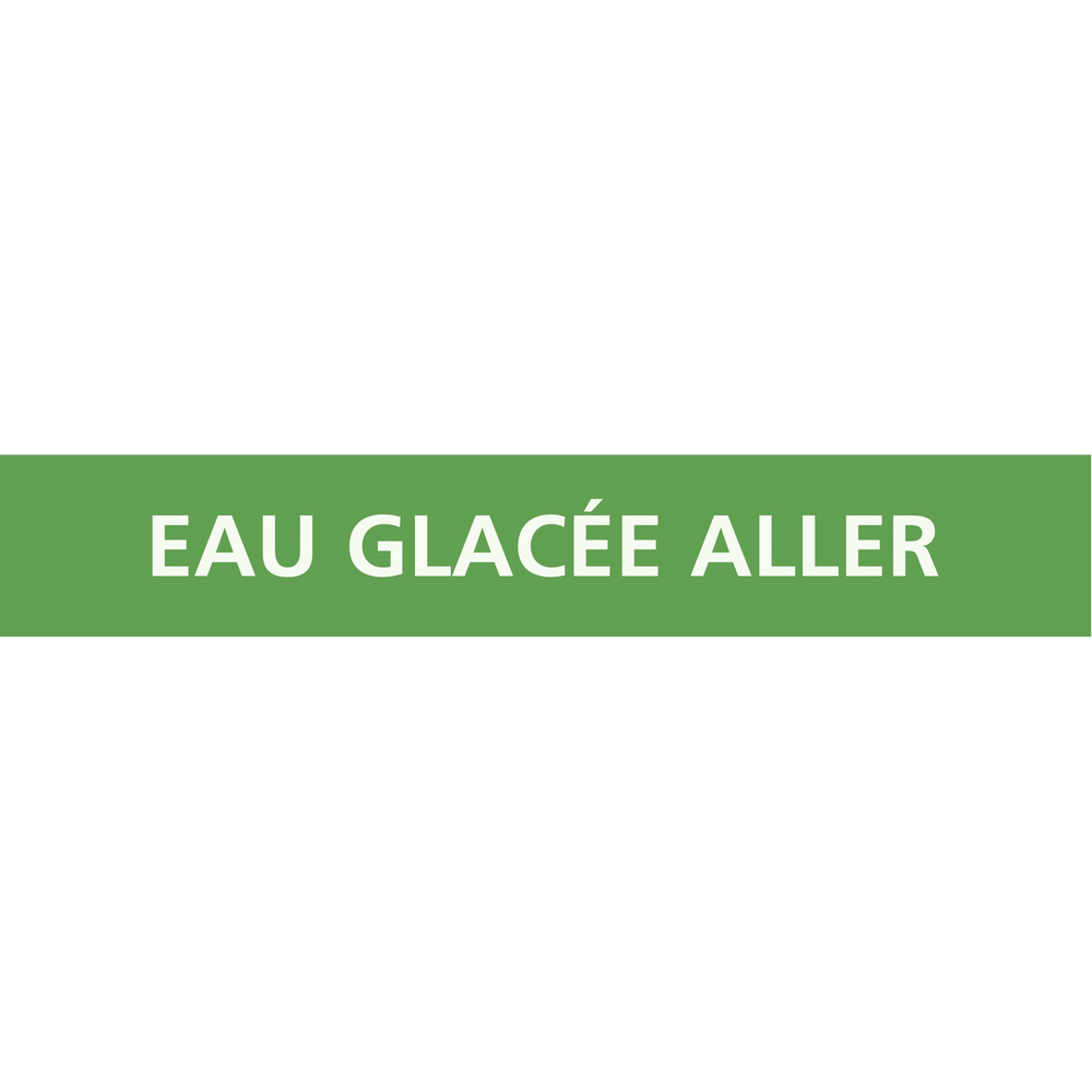 EAU GLACÉE ALLER 312x52mm (10 ADHESIFS POUR TUYAUTERIE) TALIAPLAST - 730173