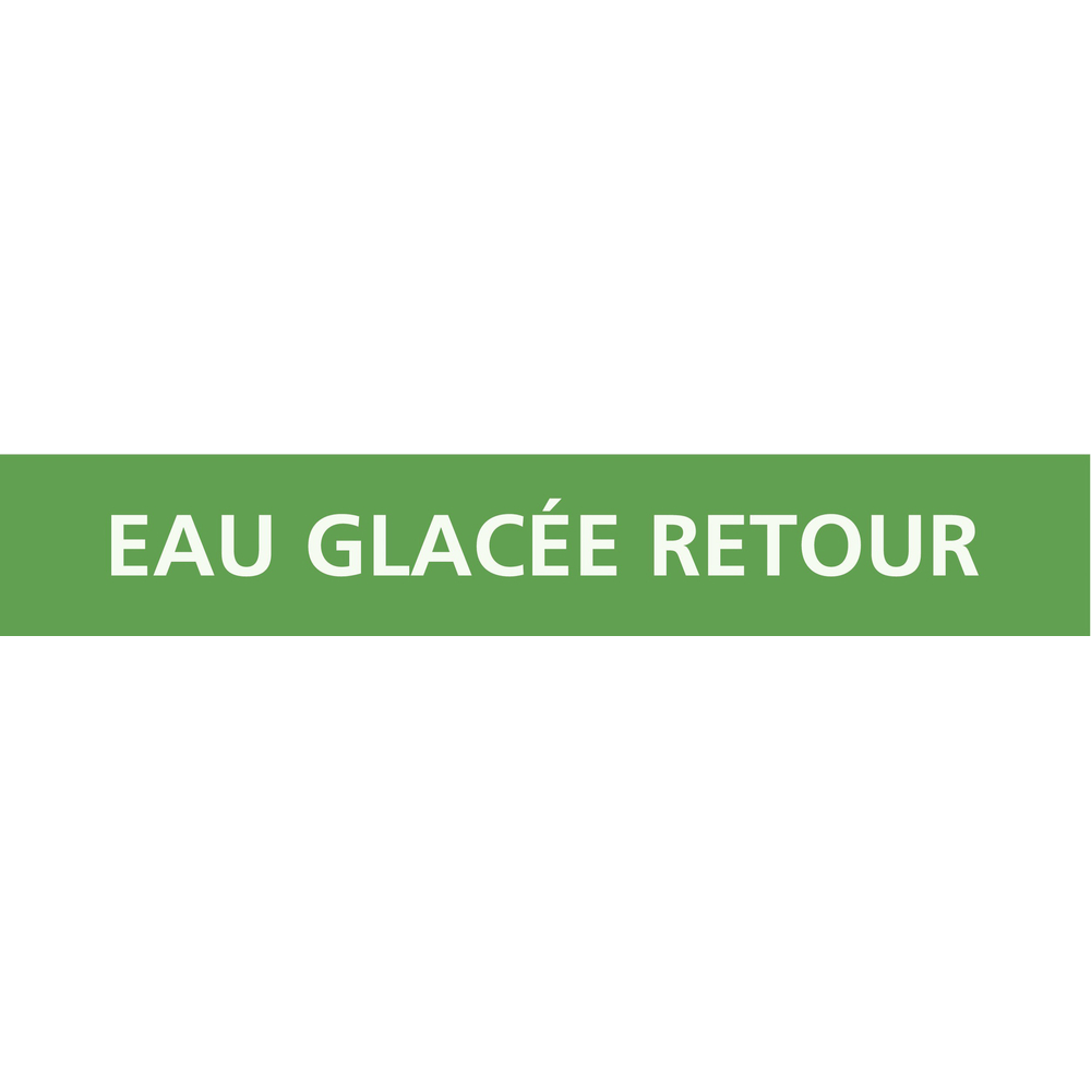 PANNEAU EAU GLACÉE RETOUR 312X52MM (10 ADHESIFS TUYAUTERIE) TALIAPLAST - 730174