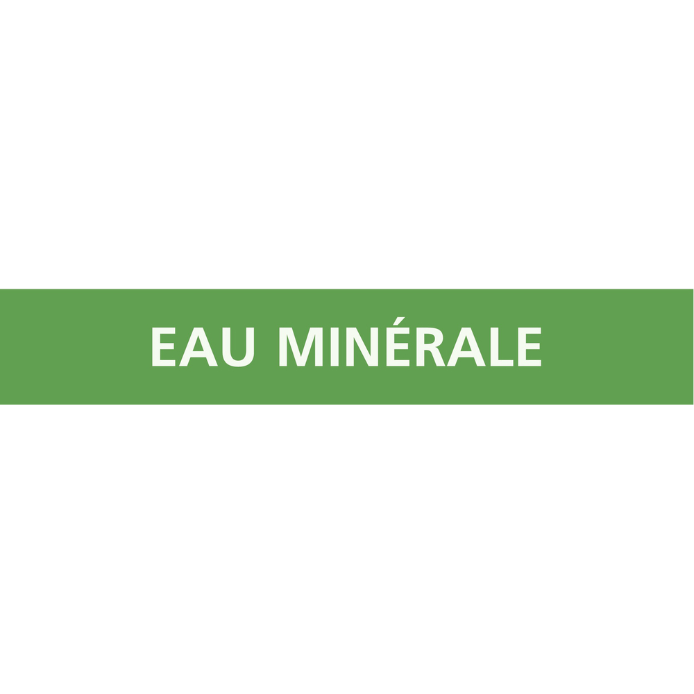 PANNEAU EAU MINÉRALE 312X52MM (10 ADHESIFS POUR TUYAUTERIE) TALIAPLAST - 730181