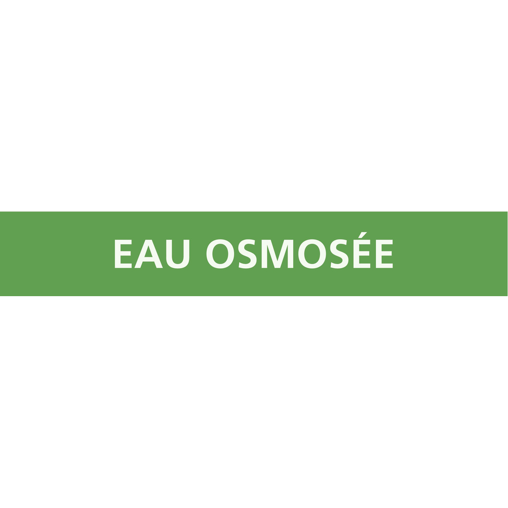PANNEAU EAU OSMOSÉE 312X52MM (10 ADHESIFS POUR TUYAUTERIE) TALIAPLAST - 730183