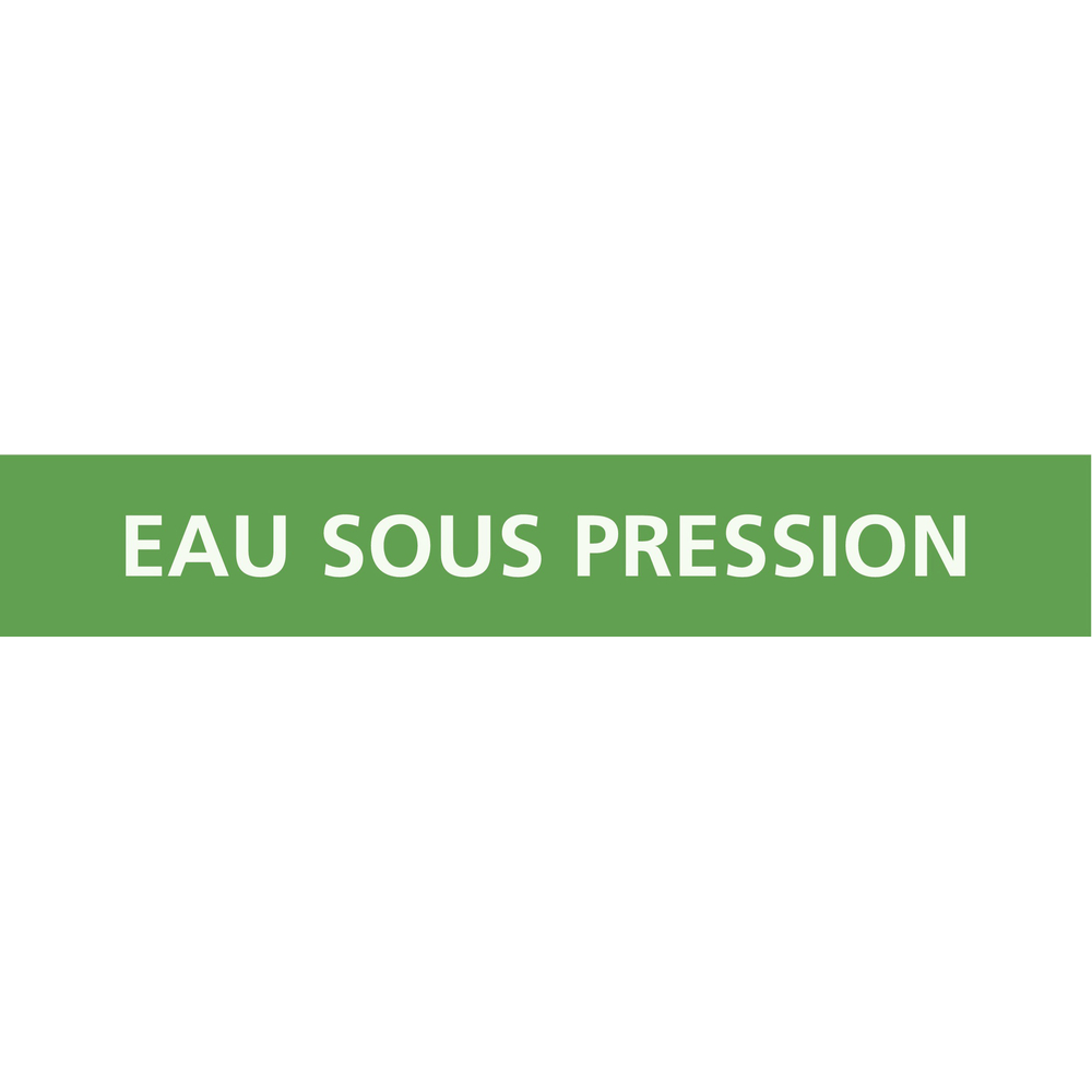 Eau sous pression 312x52mm (10 adhesifs tuyauterie) TALIAPLAST - 730195