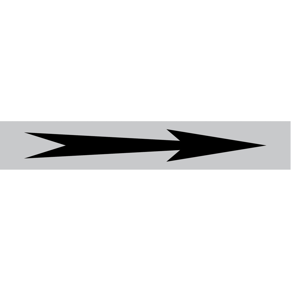 PANNEAU FLÈCHE 312X52MM (10 ADHESIFS POUR TUYAUTERIE) TALIAPLAST - 730218