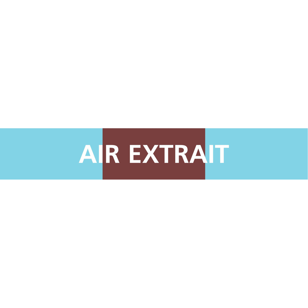 PANNEAU AIR EXTRAIT 312X52MM (10 ADHESIFS POUR TUYAUTERIE) TALIAPLAST - 730315