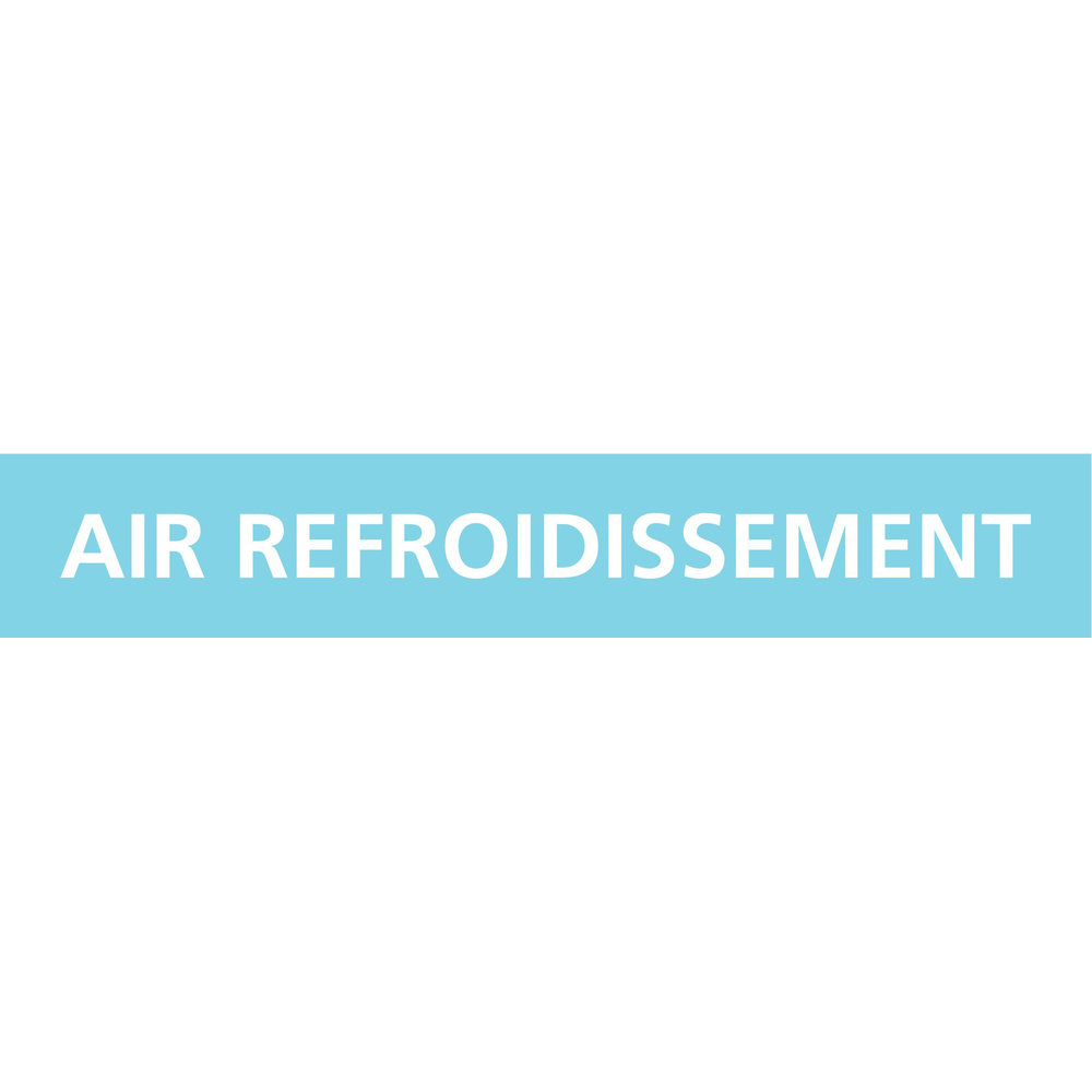 PANNEAU AIR REFROIDISSEMENT 312X52MM (10 ADHESIFS TUYAUTERIE) TALIAPLAST - 730332