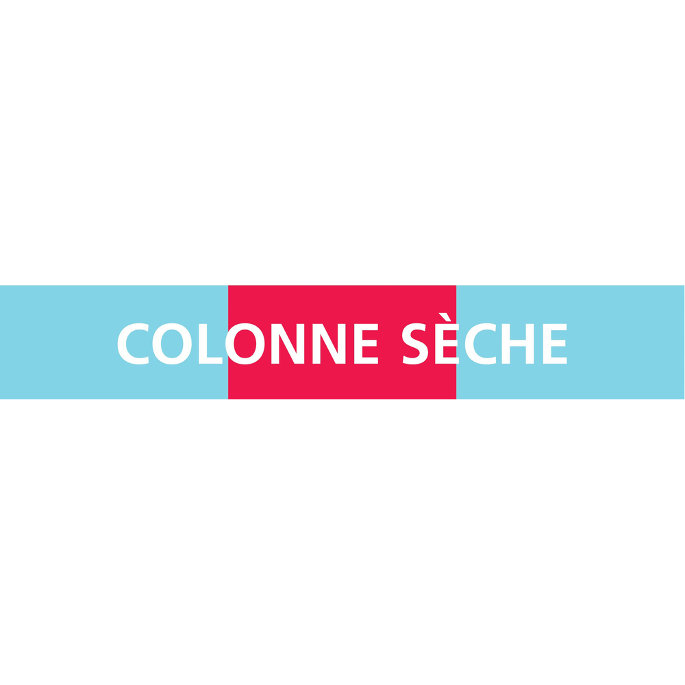PANNEAU COLONNE SÈCHE 312X52MM (10 ADHESIFS POUR TUYAUTERIE) TALIAPLAST - 730335