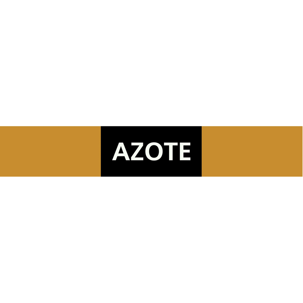 PANNEAU AZOTE 312X52MM (10 ADHESIFS POUR TUYAUTERIE) TALIAPLAST - 730507