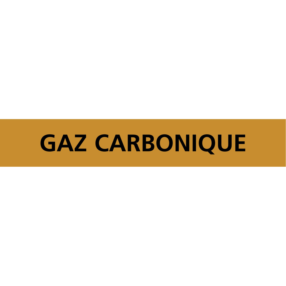 PANNEAU GAZ CARBONIQUE 312X52MM (10 ADHESIFS POUR TUYAUTERIE) TALIAPLAST - 730522