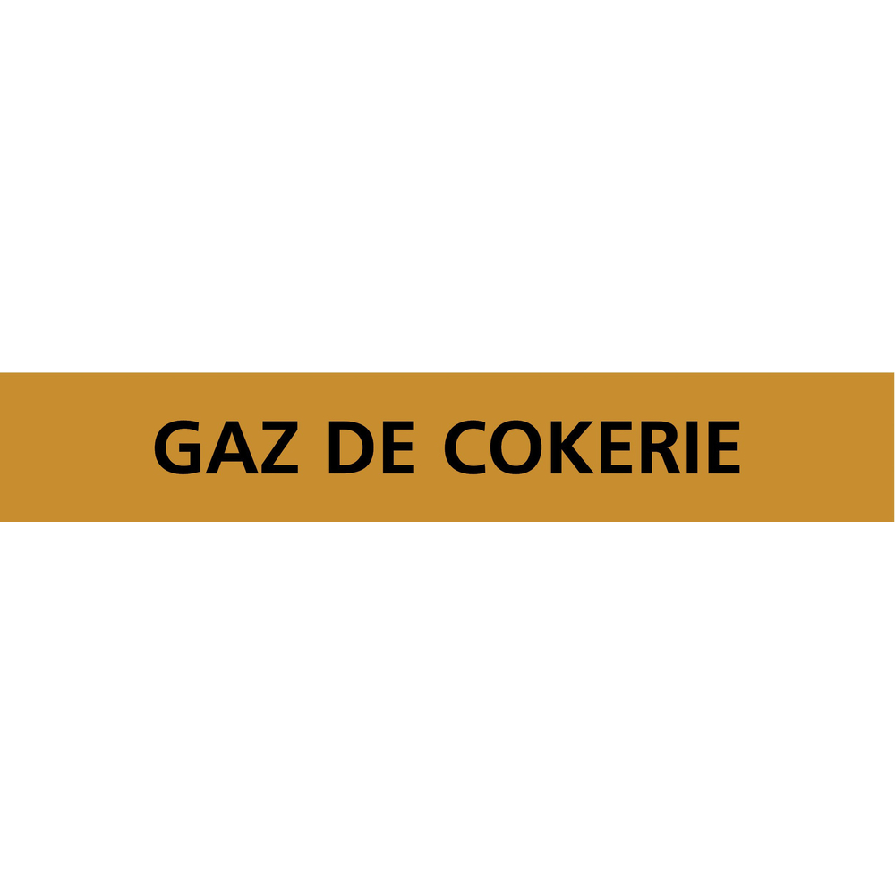 PANNEAU GAZ DE COKERIE 312X52MM (10 ADHESIFS POUR TUYAUTERIE) TALIAPLAST - 730523