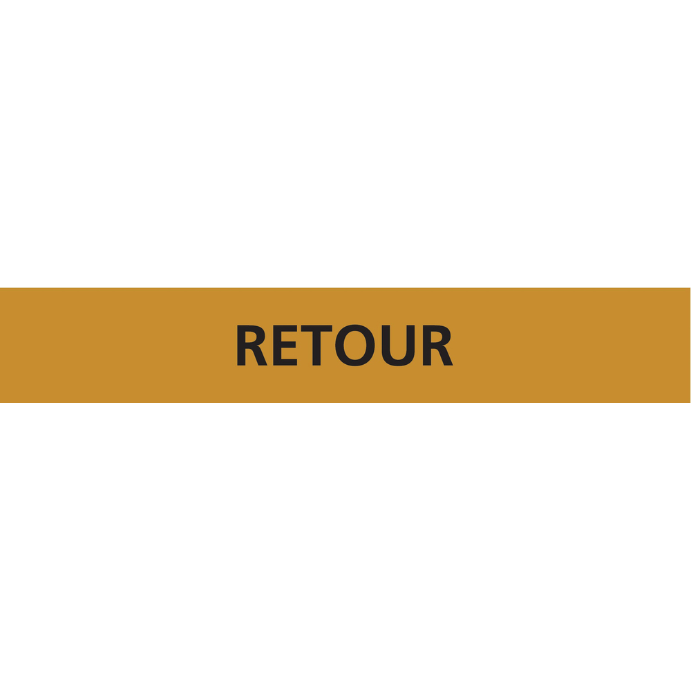 PANNEAU RETOUR 312X52MM (10 ADHESIFS POUR TUYAUTERIE) TALIAPLAST - 730545