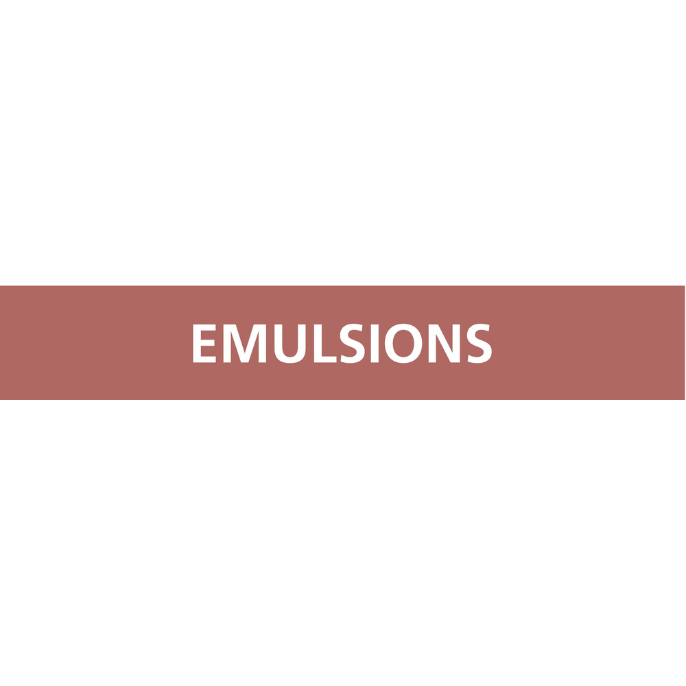 Signalétique de marquage LIQUIDE 312X52 Emulsions 312x52mm (10 adhesifs pour tuyauterie) TALIAPLAST - 730609